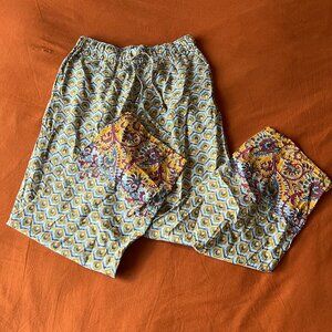 PUNJAMMIES by SUDARA - The Mya Print - Small Petite Pants - 100% cotton